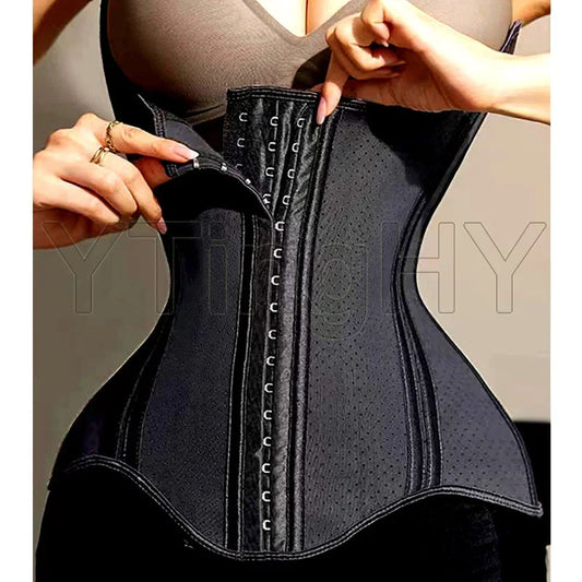 Slimming Sheath Latex Rubber Waist Trainer Cincher Corset