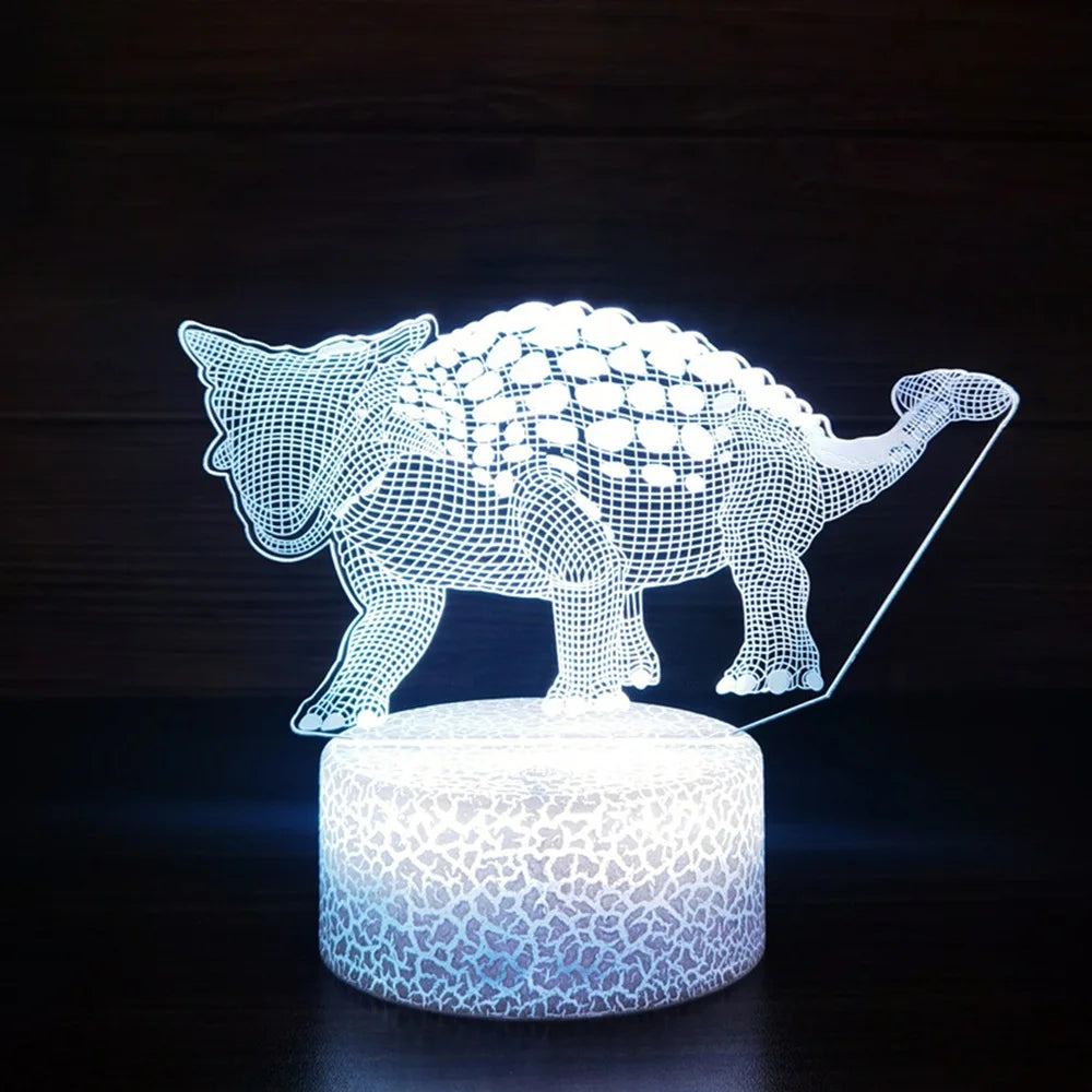 Dinosaur 3D LED Nigh tlight For Kids