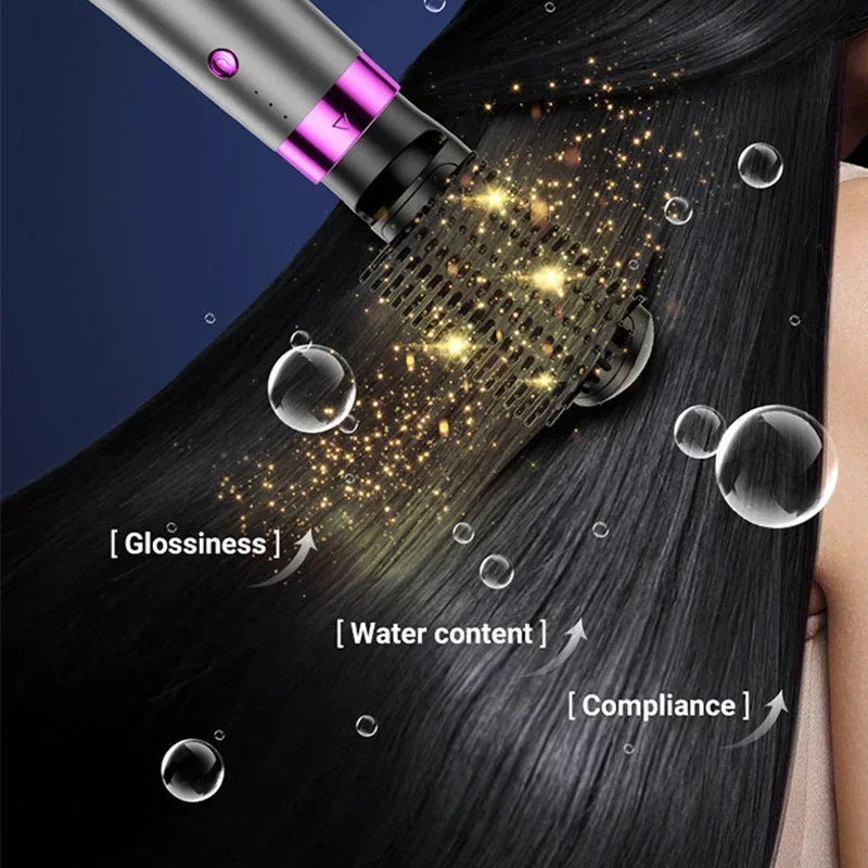 5in1 Multifunctional Hair Straightener Negative Ion Hair Care Curler