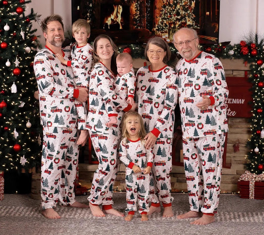 Family Matching Christmas Pajamas 2025 New Xmas
