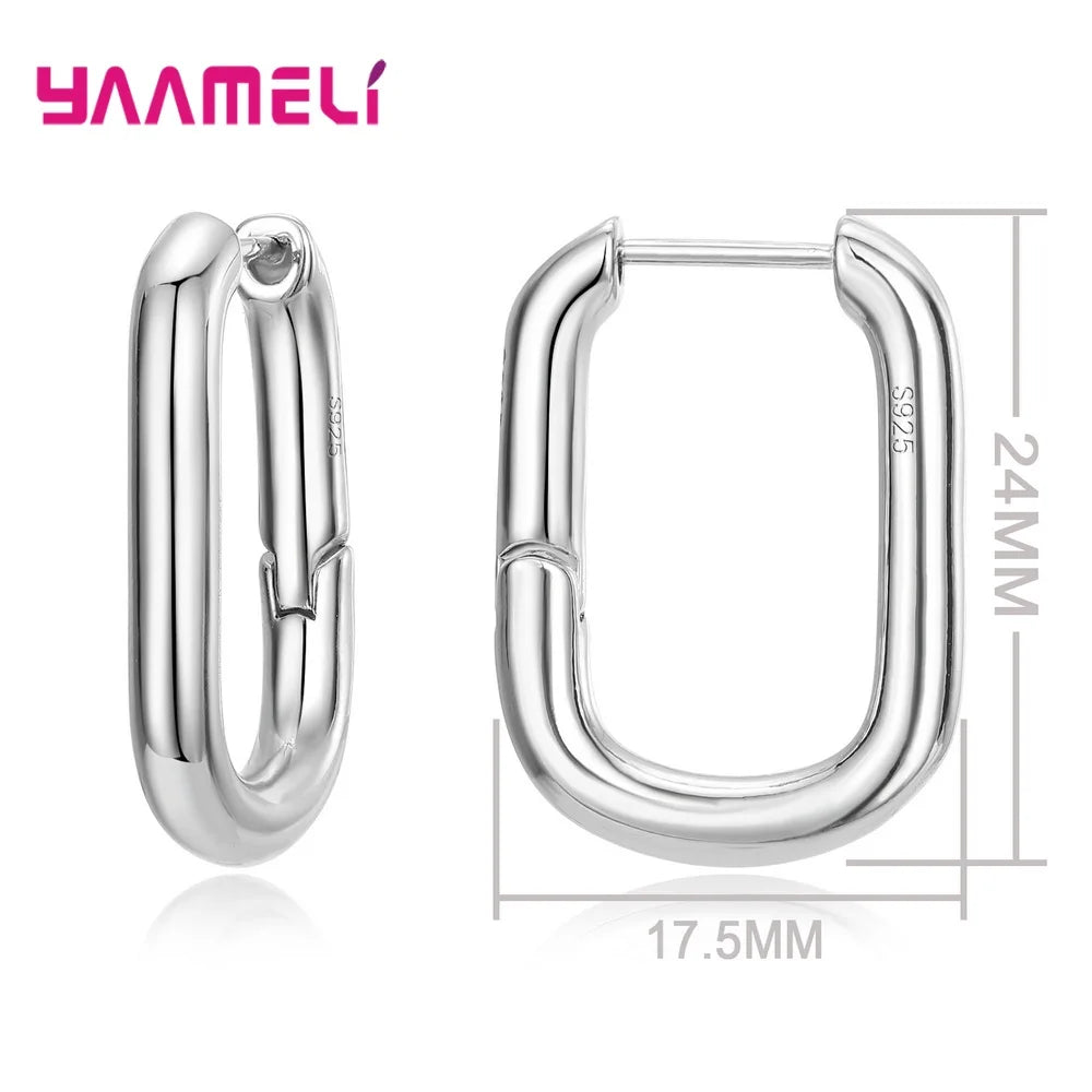 Pure 925 Sterling Silver Jewelry Earrings Gift Girls Women - Buy One Get one Free 🔥