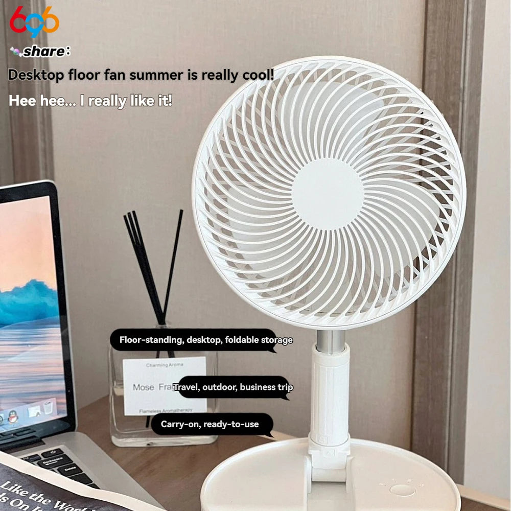 Foldable Fan Countertop Floor Standing Electric Fans