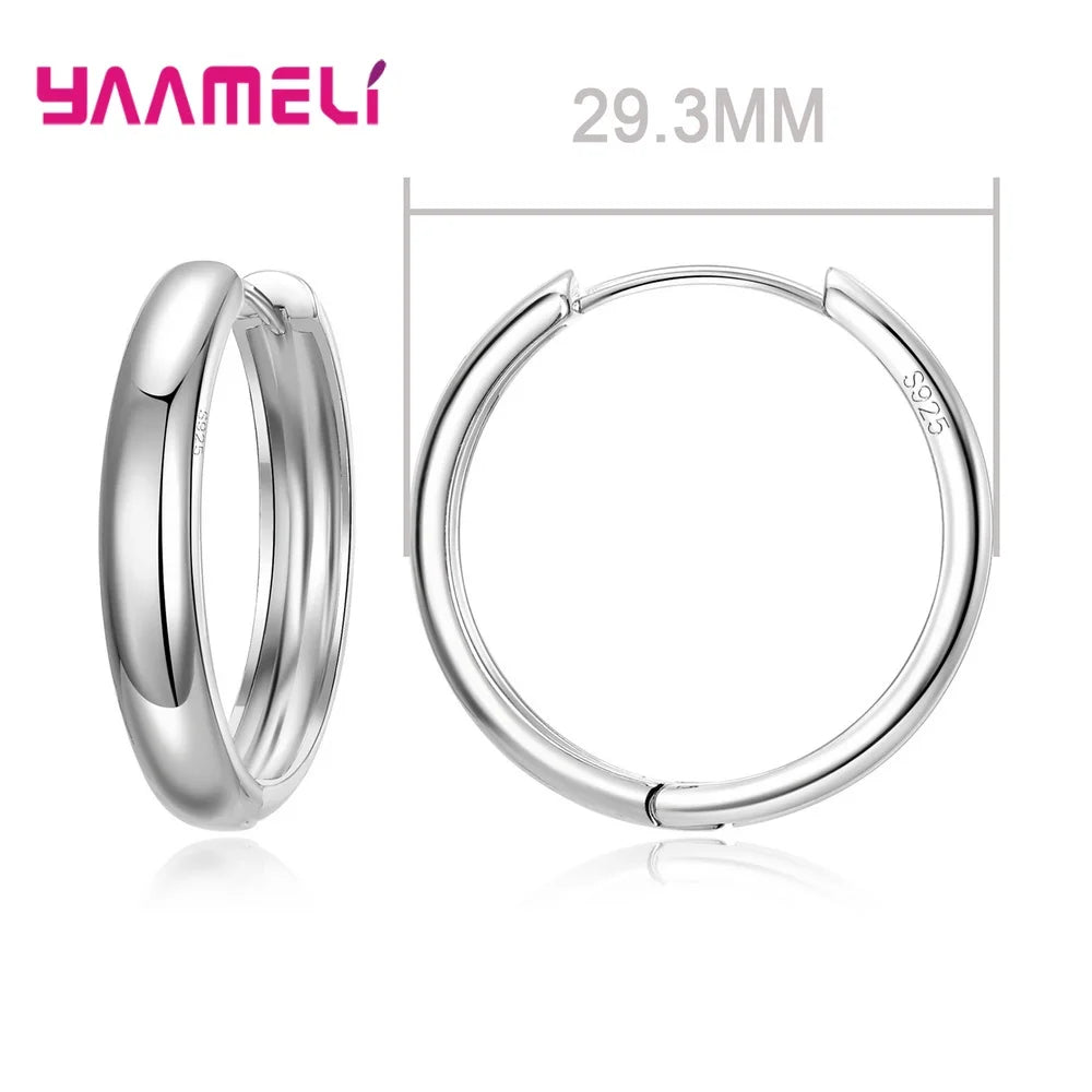 Pure 925 Sterling Silver Jewelry Earrings Gift Girls Women - Buy One Get one Free 🔥