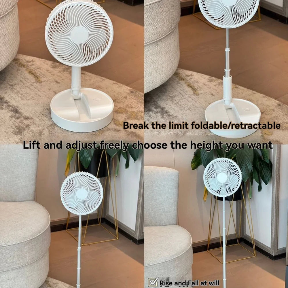 Foldable Fan Countertop Floor Standing Electric Fans