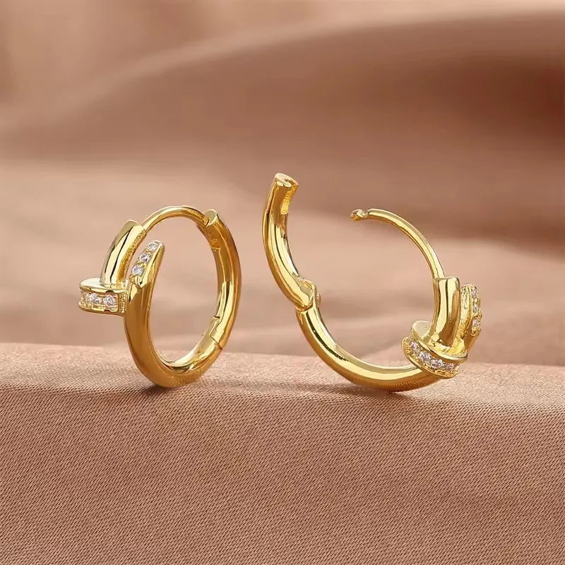 Ear Buckle Round Circle Hoop Earring for Women - Buy One Get One Free 🔥