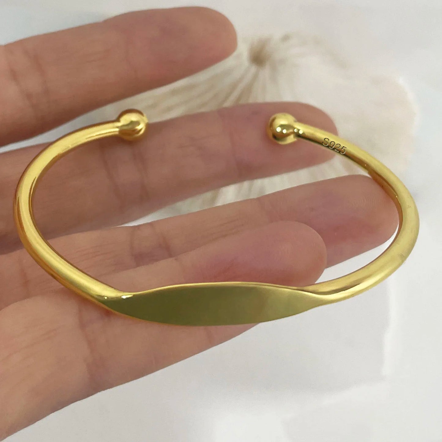 100% Solid 925 Sterling Silver Metal Bracelet  Buy one Get One FrEE🔥