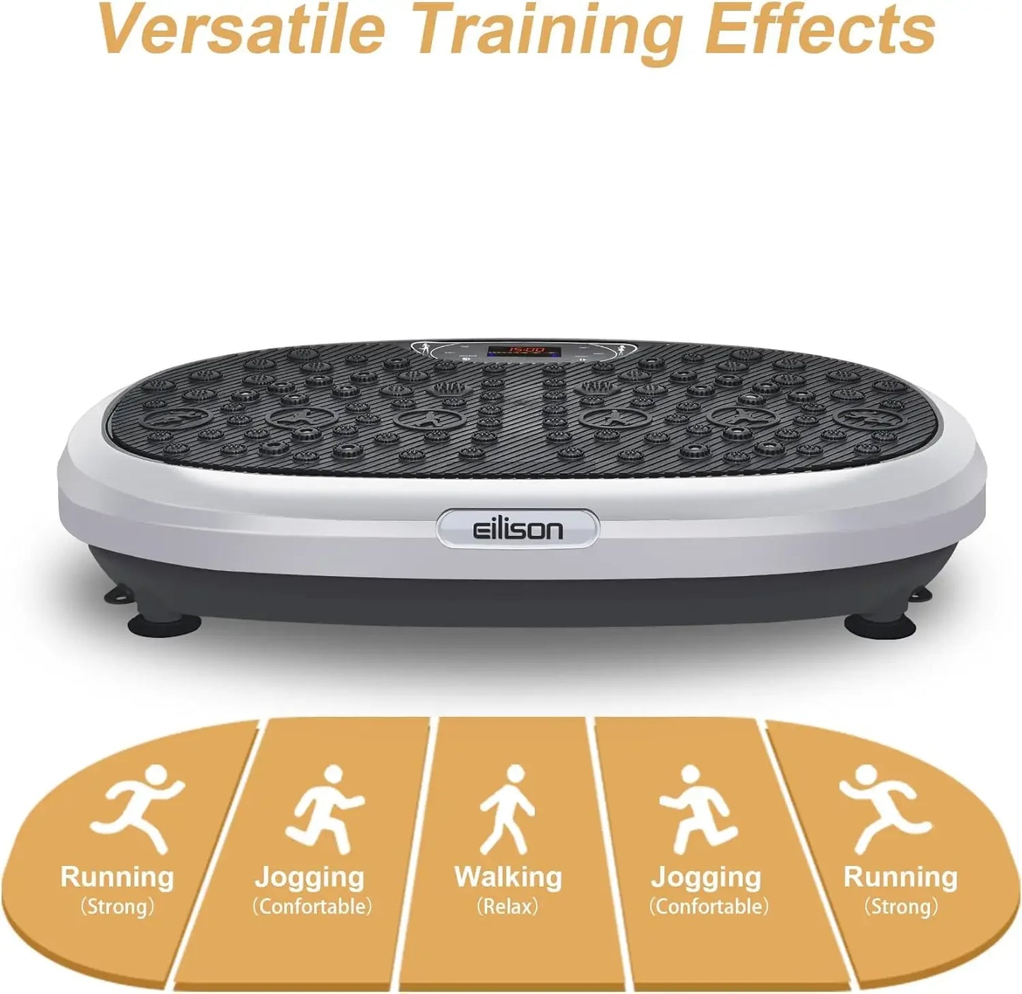 3D XL Vibration Plate Exercise Machine - Whole Body Workout  - Lymphatic Drainage