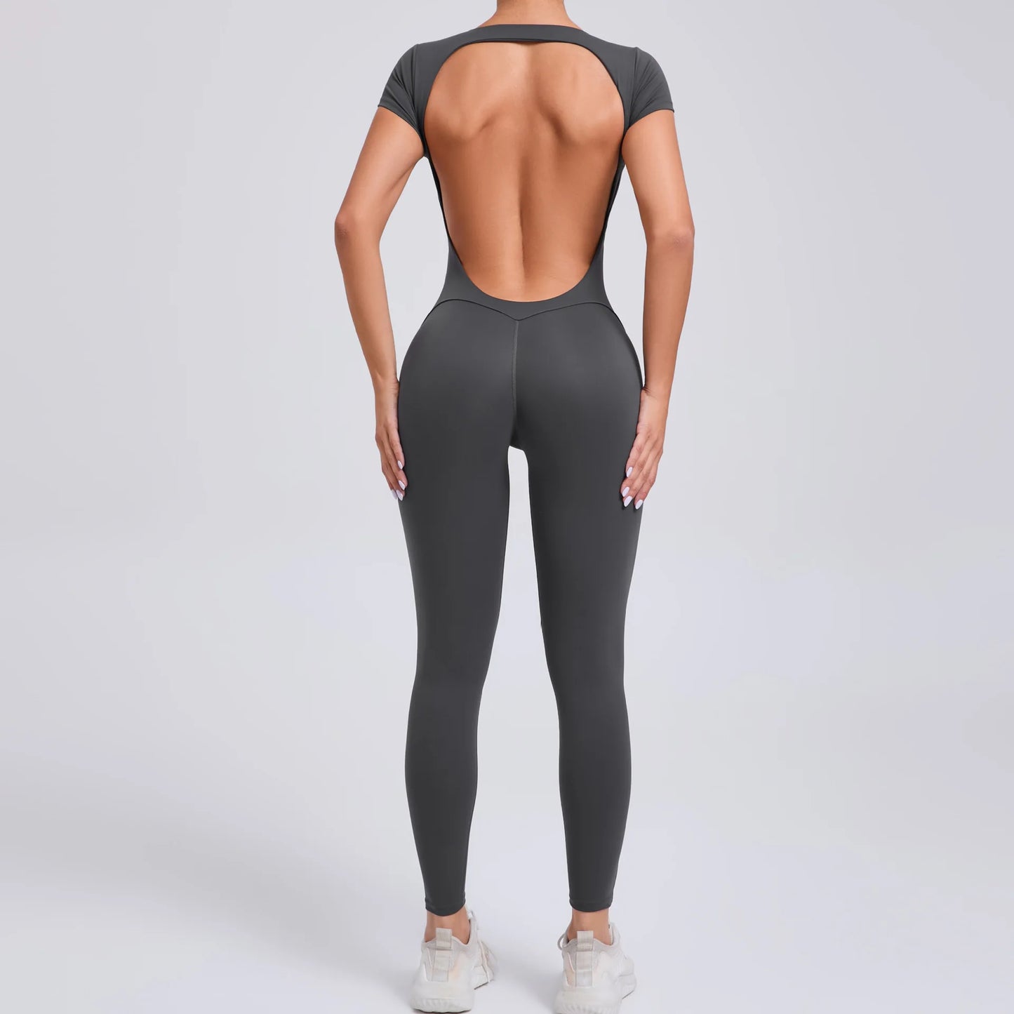 Yoga Set Sexy Backless One-piece Suit