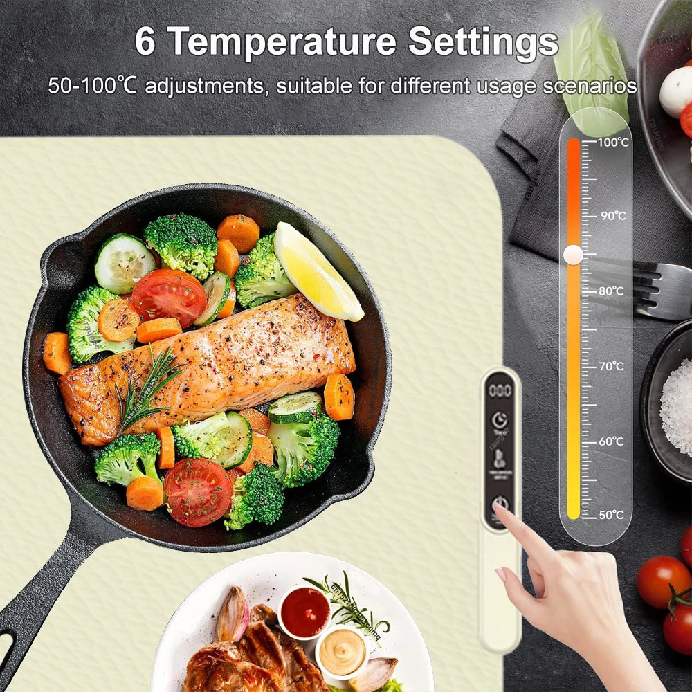 Electric Warming Tray Foldable Food Warmer