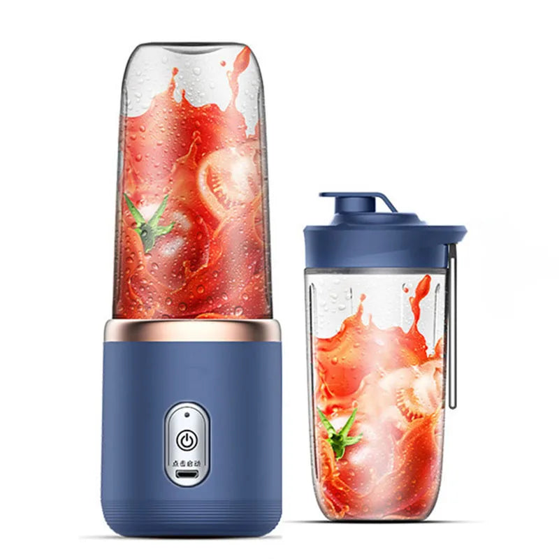 Portable Juicer Blender 400ml Electric Fruit Juicer USB Charging