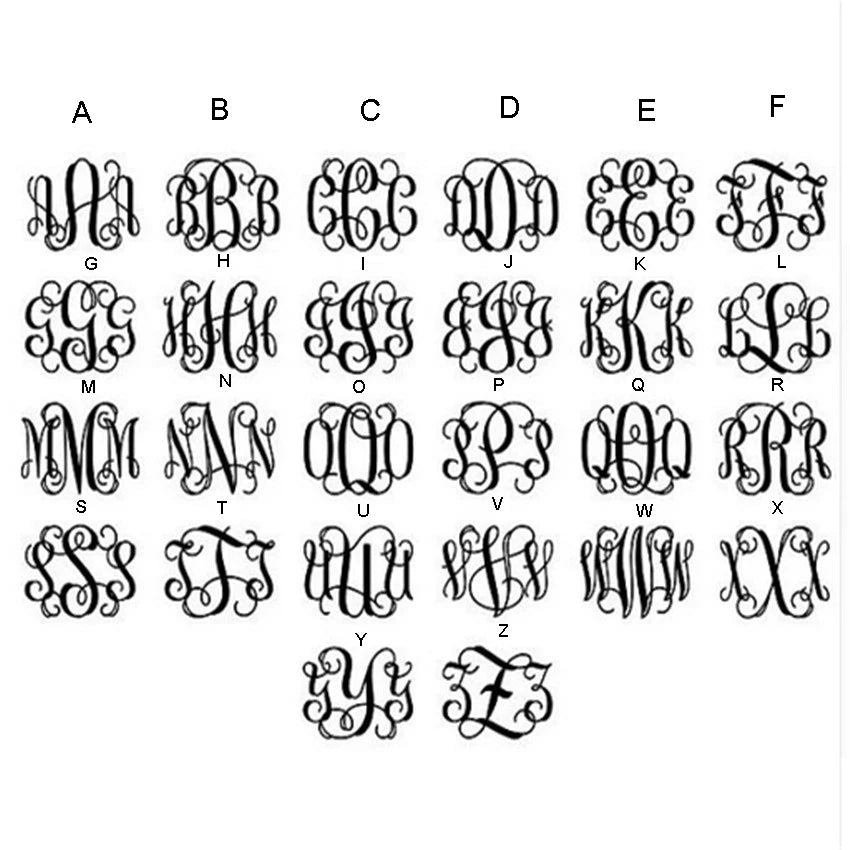 Customized Monogram Necklace For Women - Buy One Get One Free 🔥