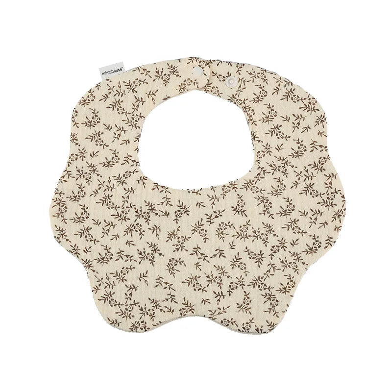 Baby Bibs Cotton Boys and Girls Bib Cute Print Newborn Burp Cloths - BOGO 🔥