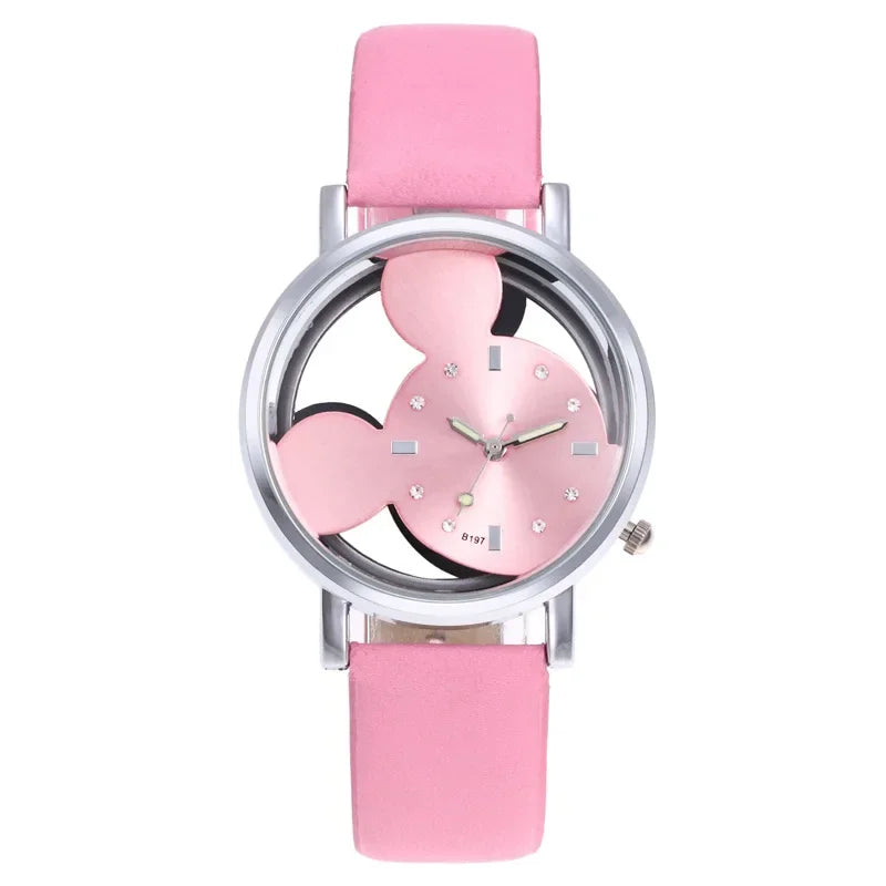 Children Watches Cartoon Mickey Minney Style Kids Student Watch Women - Buy One Get One Free 🔥