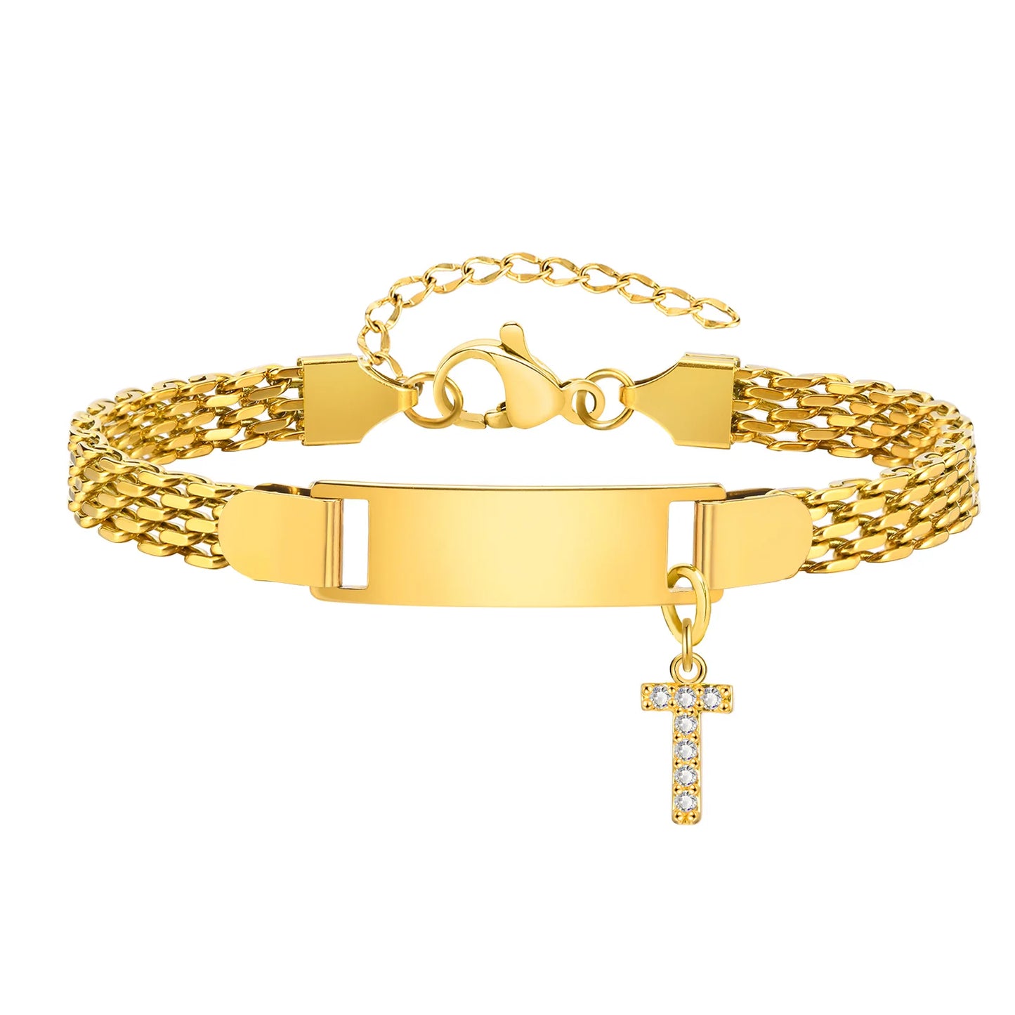 Personalized Engrave ID Name Custom Bracelet for Women-Buy One Get one Free 🔥🔥🐦‍🔥