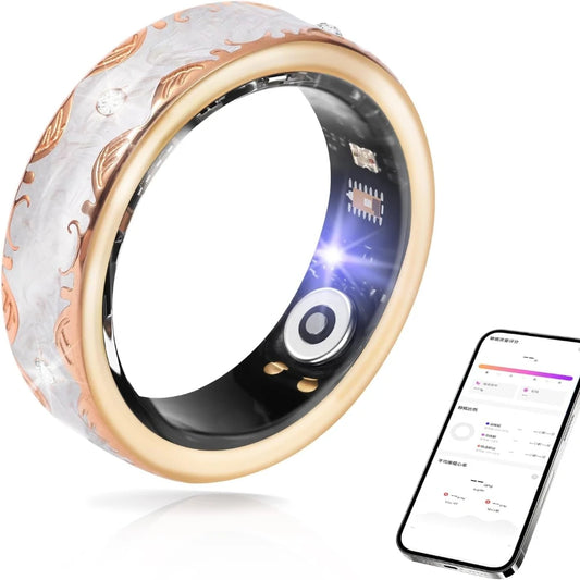 Waterproof Multifunctional Ring Smart Rings Tracks Heart Rate Sleep Blood Oxygen