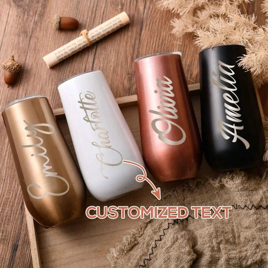 Custom 6oz Water Cup Insulated Water Bottle Coffee Cup
