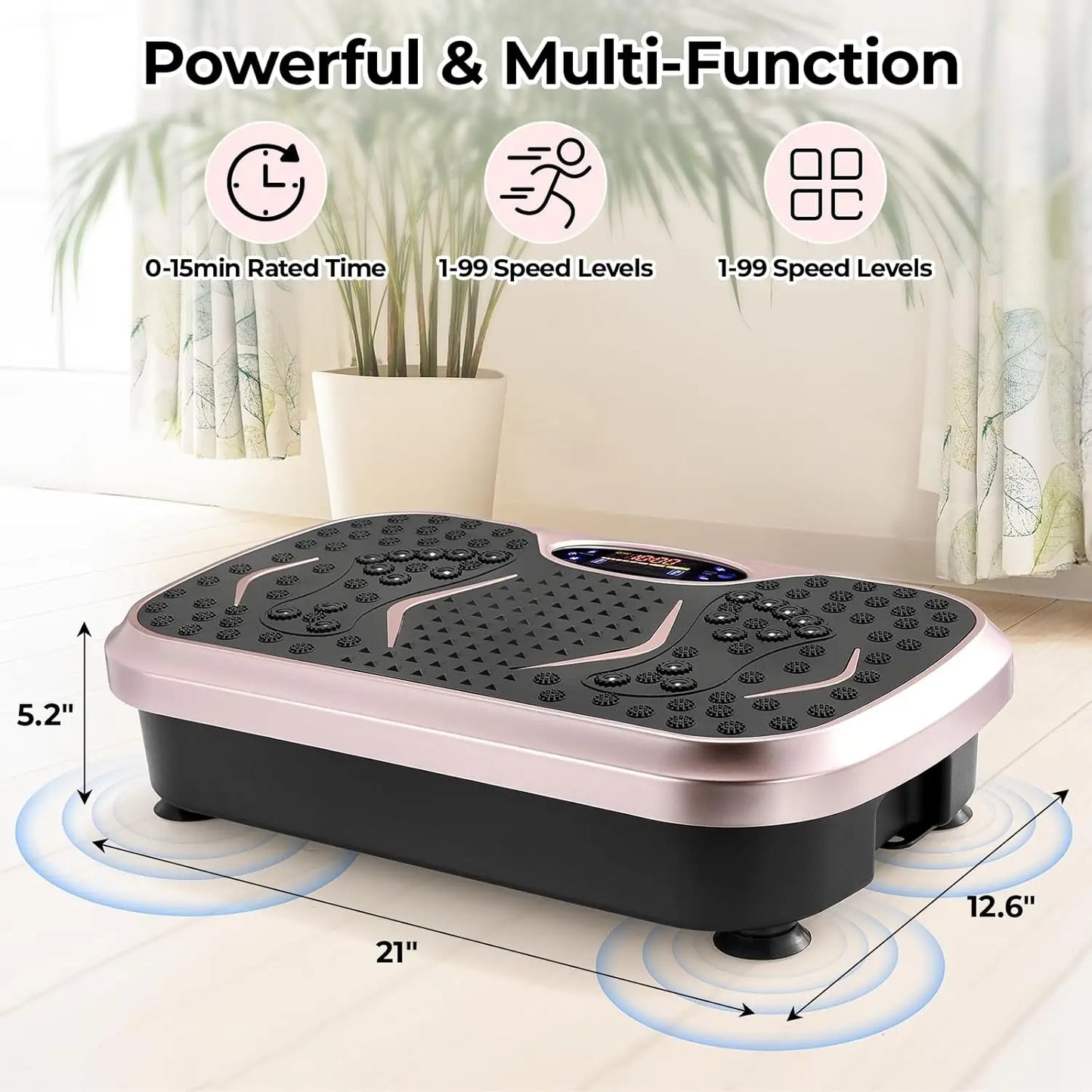 3D Vibration Plate Exercise Machine