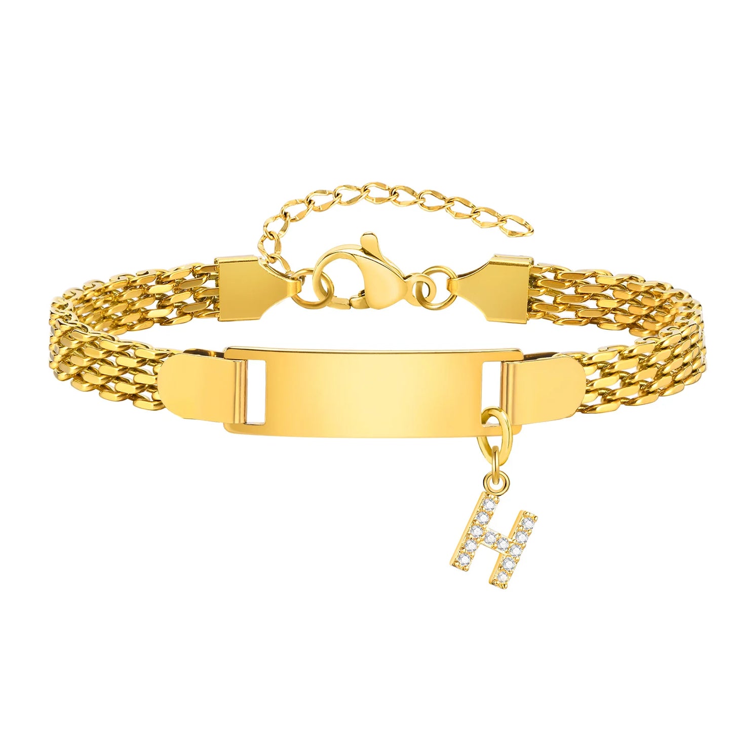 Personalized Engrave ID Name Custom Bracelet for Women-Buy One Get one Free 🔥🔥🐦‍🔥