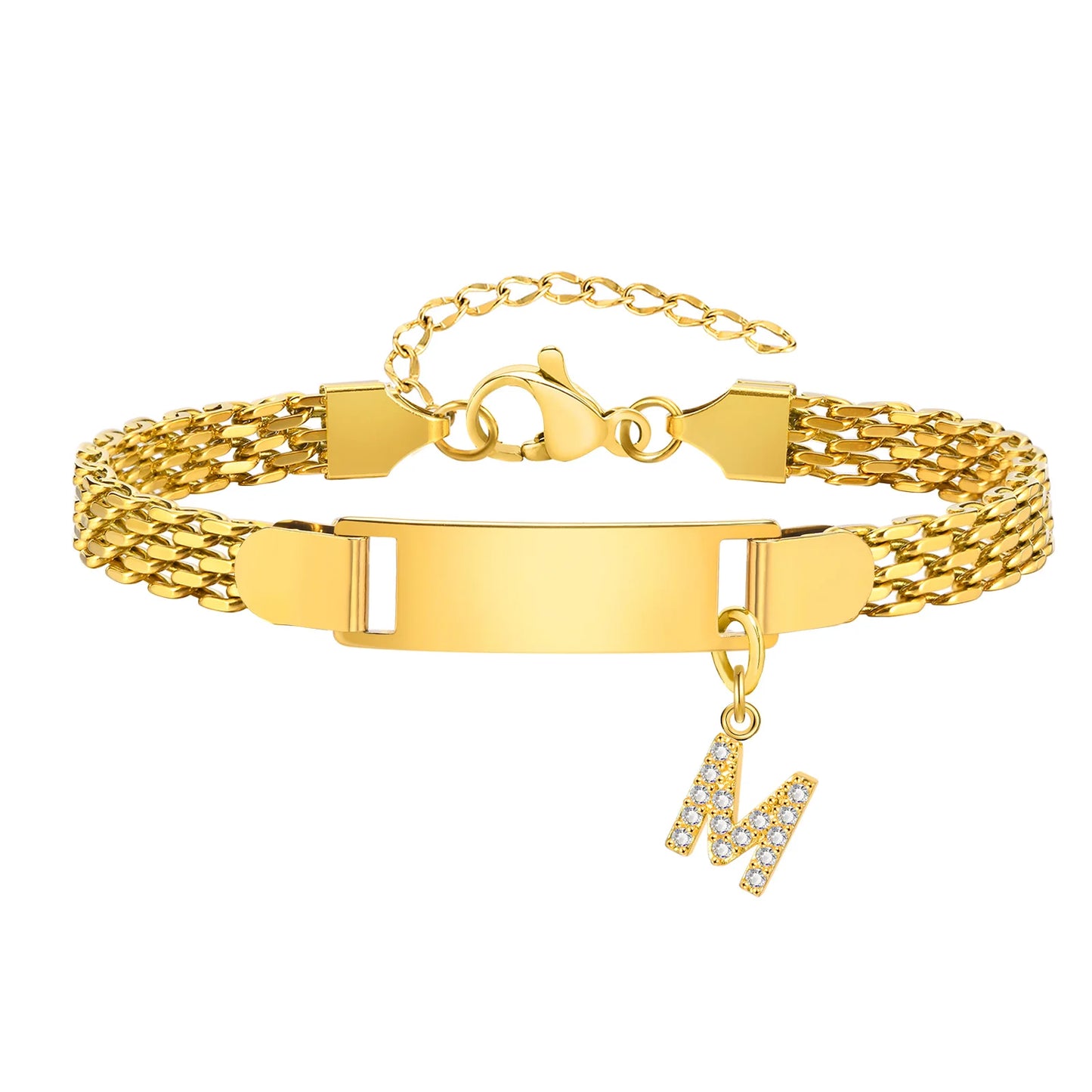 Personalized Engrave ID Name Custom Bracelet for Women-Buy One Get one Free 🔥🔥🐦‍🔥