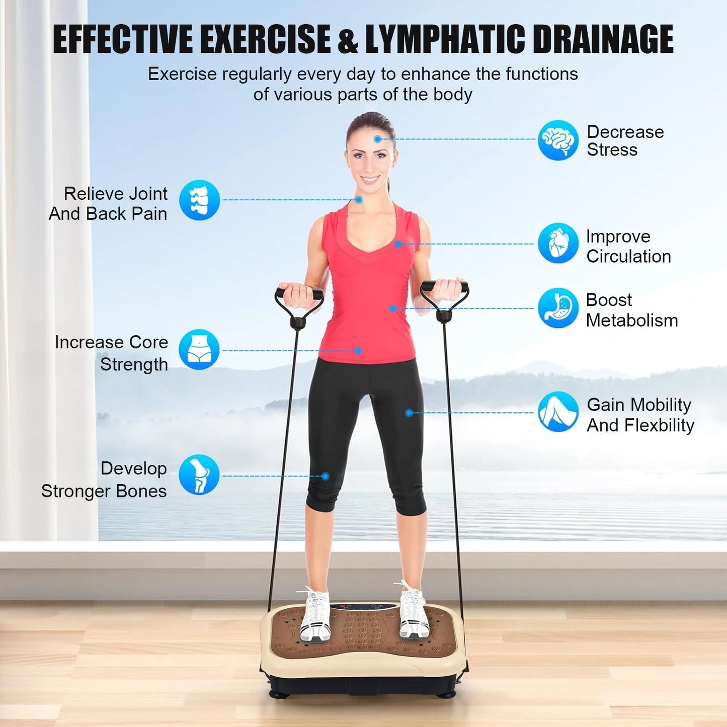 Vibration Plate Electric Vibration Exercise