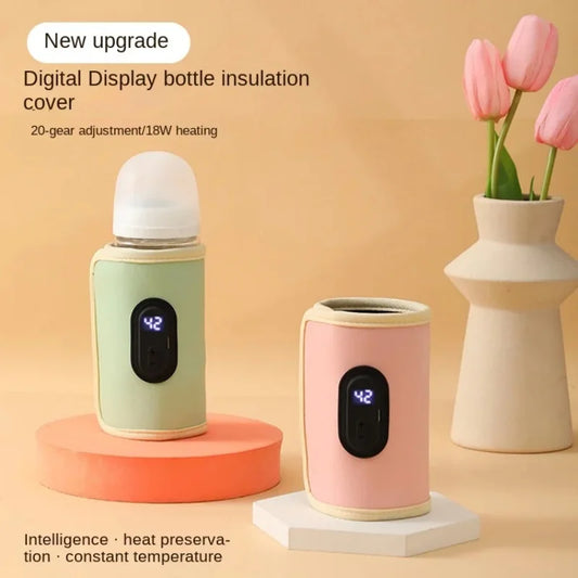 Baby Milk Warmer Portable USB Bottle Warmer - BOGO 🔥