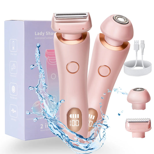 Electric Razors for Women 2 In 1 Bikini Trimmer