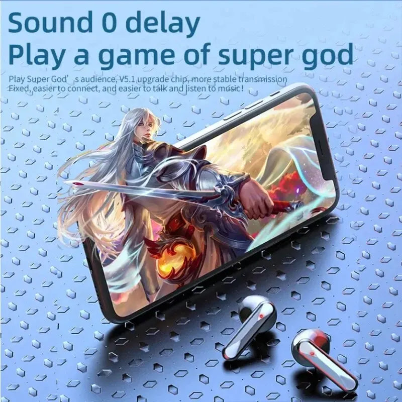 S20 Bluetooth Earphone Headphones Mirror Wireless Stereo