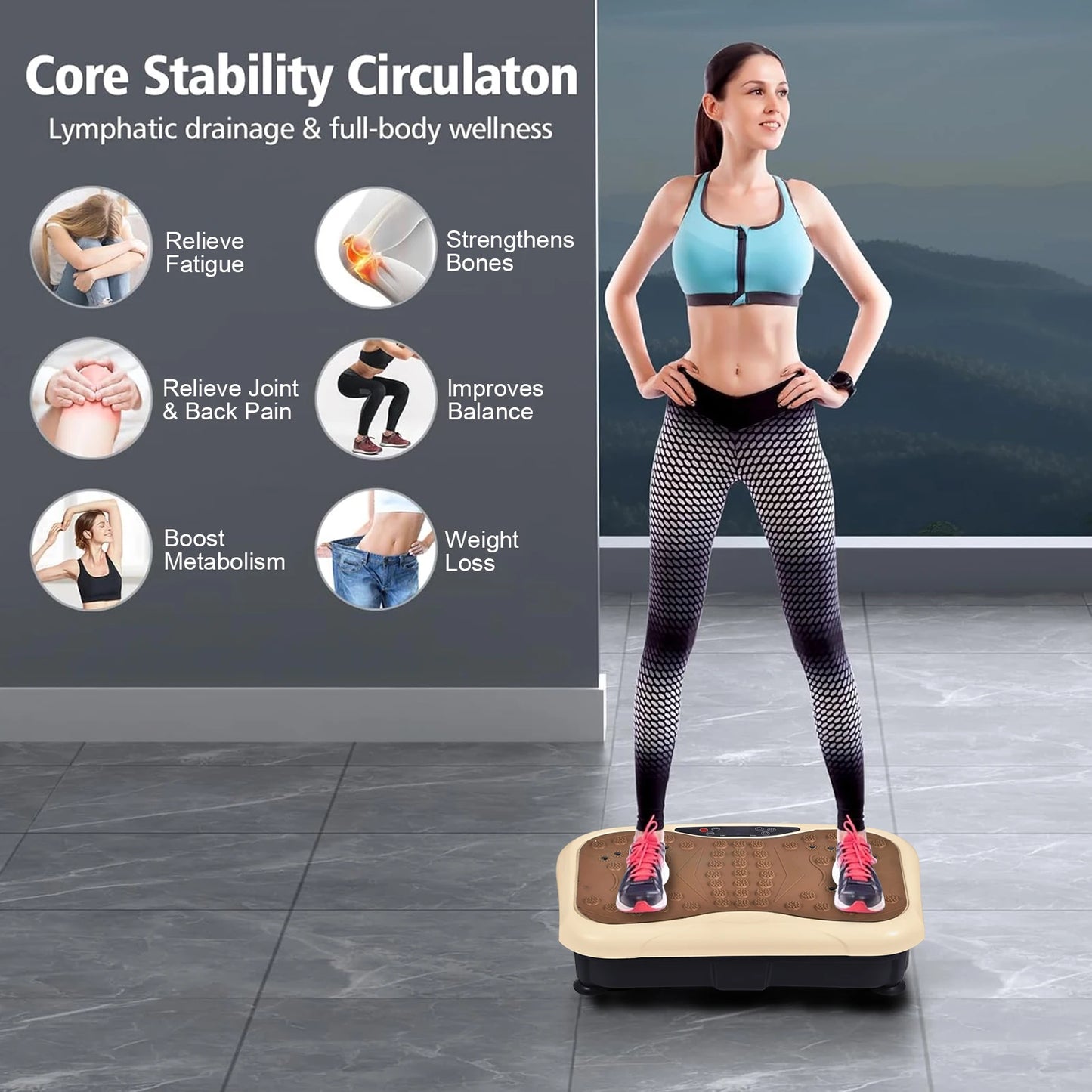 Vibration Plate Electric Vibration Exercise