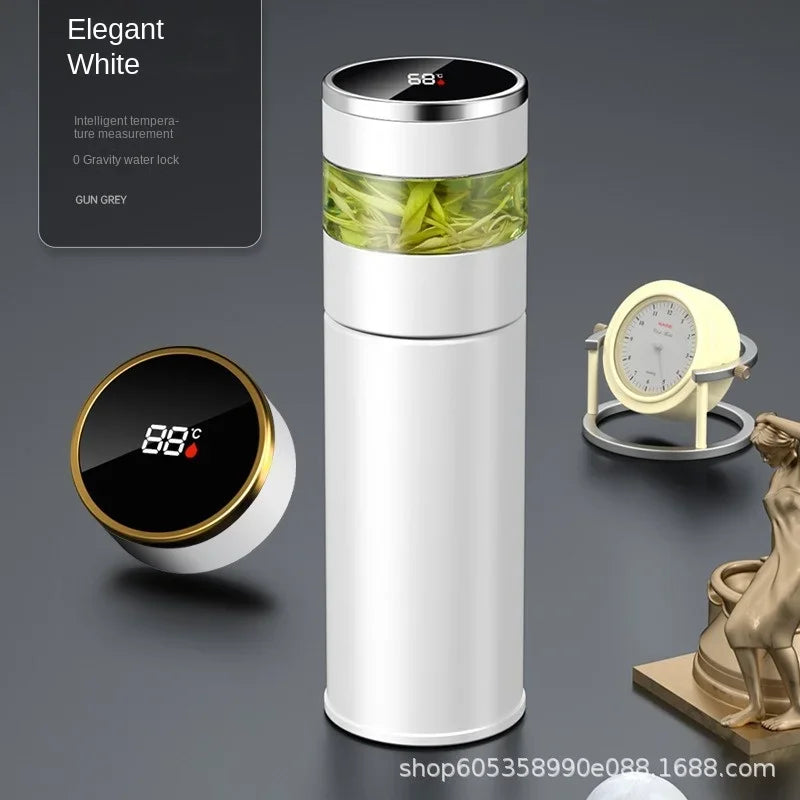 intelligent temperature measurement thermos cup high-end tea and water