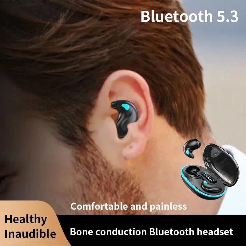 NEW Invisible Sleep Wireless Earphones IPX5 Waterproof