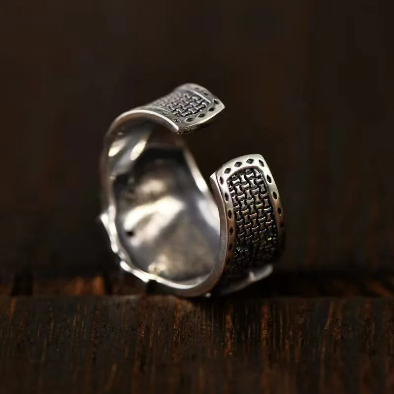 vintage open-ring unisex poker card-shaped Ring for men - Bogo 🔥