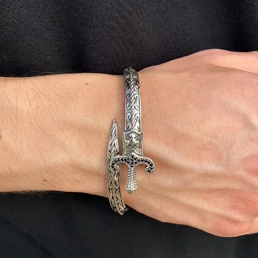 Retro Classic Creative Sword Shaped Bracelets Unisex