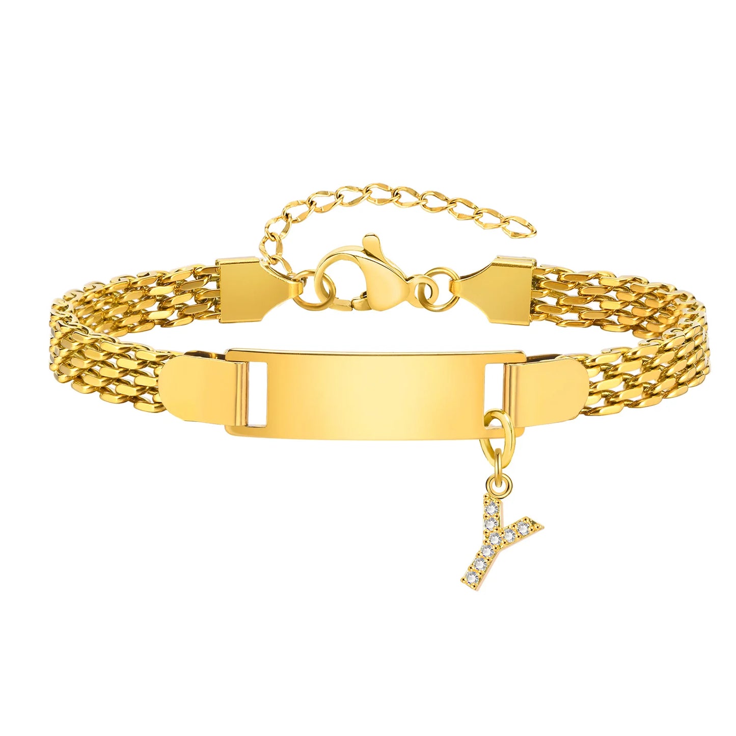 Personalized Engrave ID Name Custom Bracelet for Women-Buy One Get one Free 🔥🔥🐦‍🔥