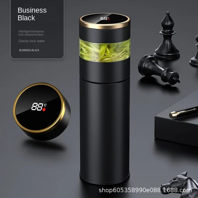 intelligent temperature measurement thermos cup high-end tea and water