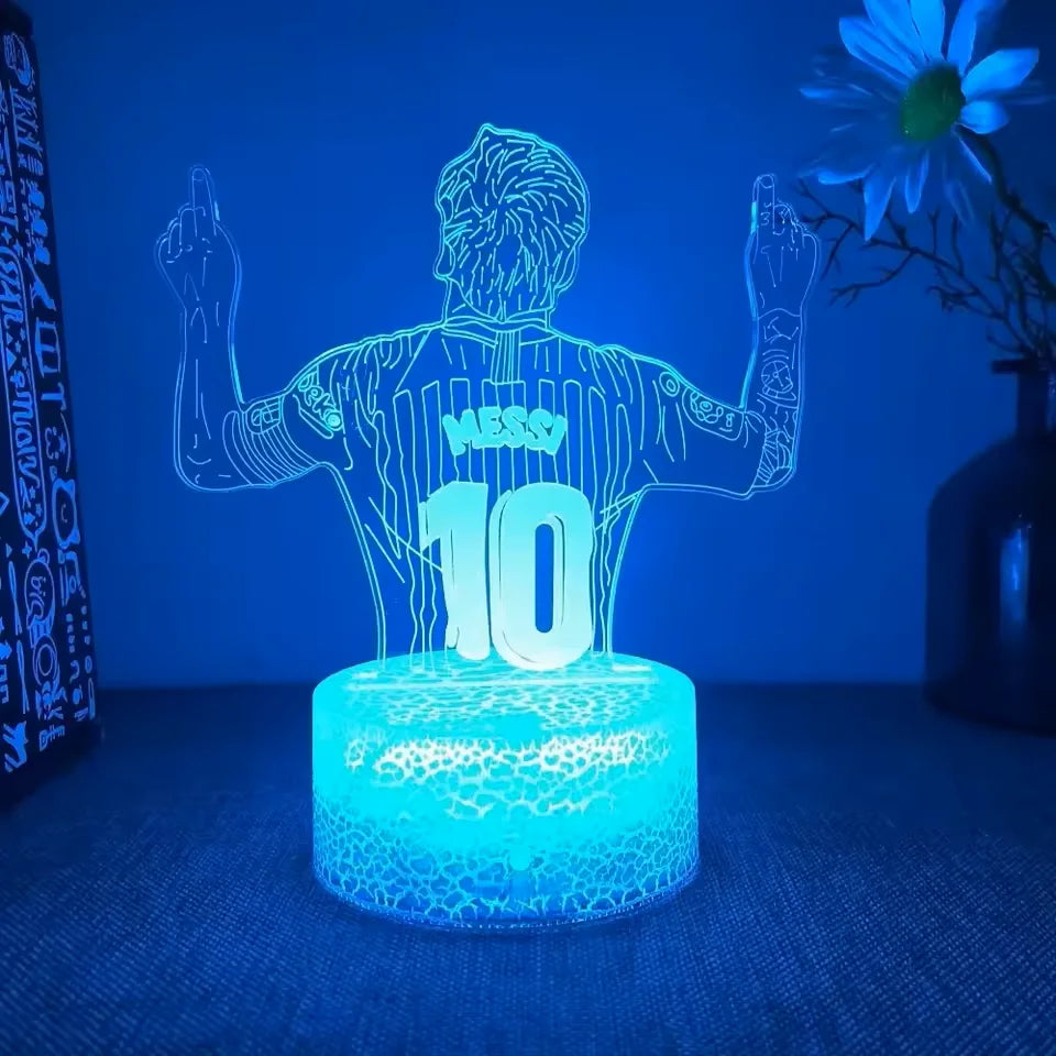 Basketball and Football shaped Night light 3D