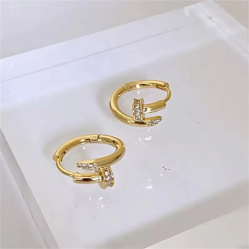 Ear Buckle Round Circle Hoop Earring for Women - Buy One Get One Free 🔥