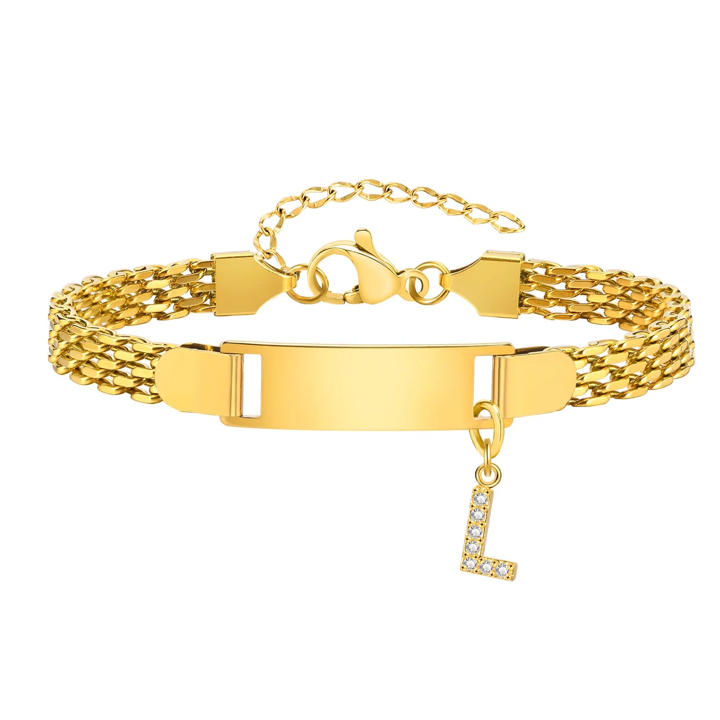 Personalized Engrave ID Name Custom Bracelet for Women-Buy One Get one Free 🔥🔥🐦‍🔥