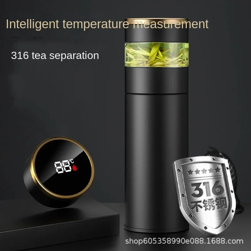 intelligent temperature measurement thermos cup high-end tea and water