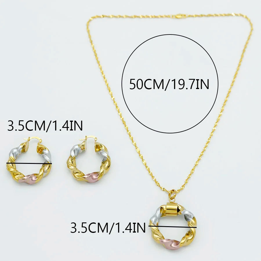 Boho Middle Eastern Jewelry Set&nbsp; Gold, Silver or Rose Gold