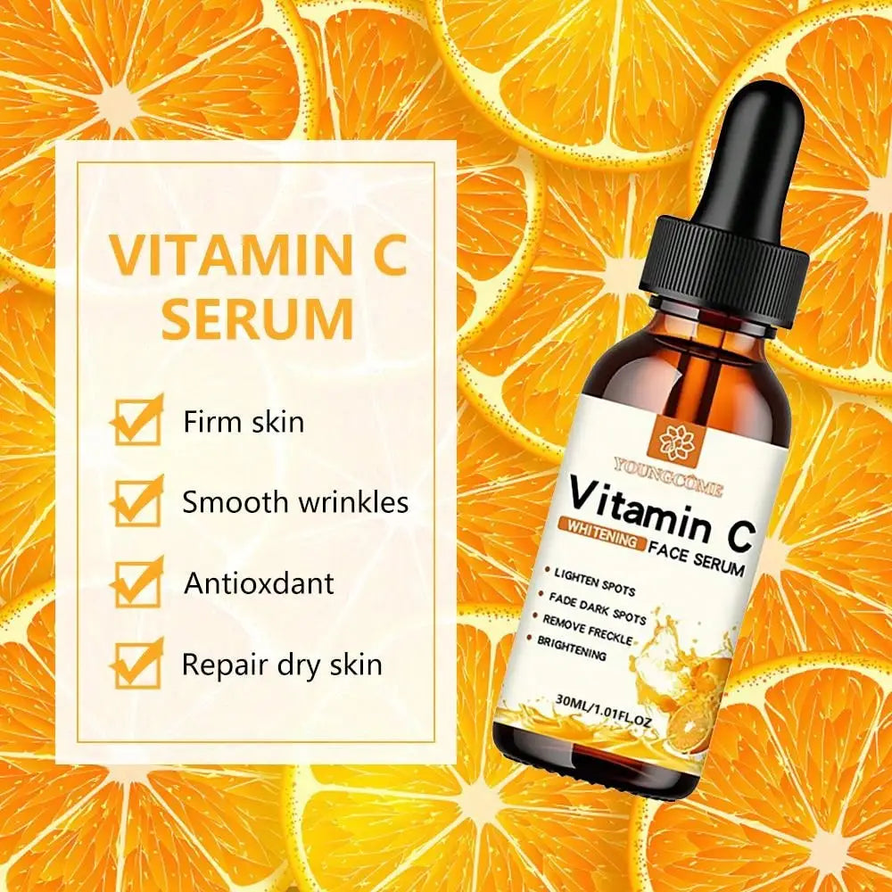 Vitamin C Facial Essence Contains Hyaluronic Acid