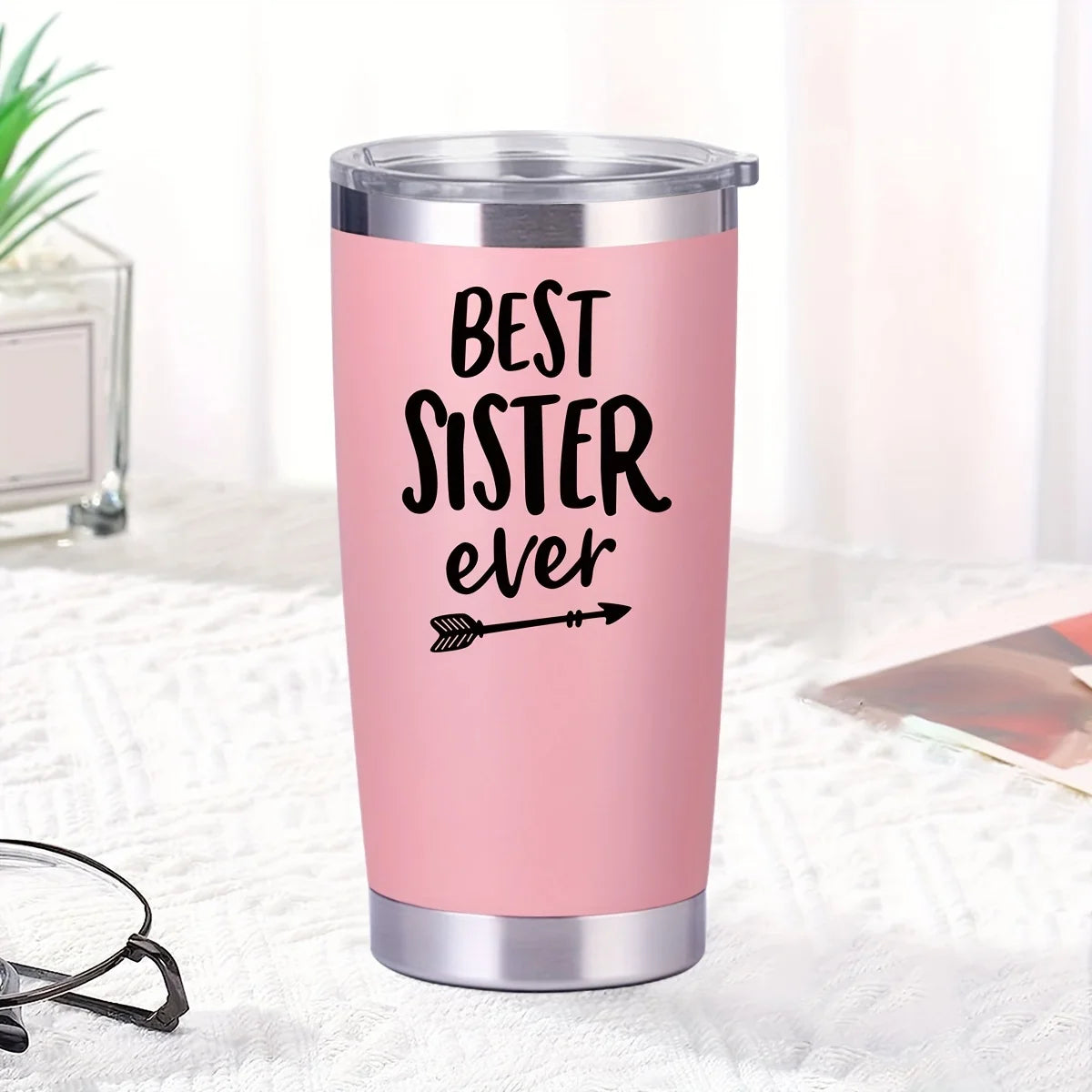 Best Gigi, Best Sister, Ever 20oz Stainless Steel Straight Coffee Cup