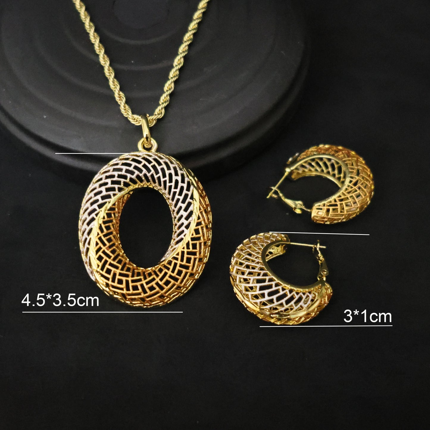 Luxury 18k Gold Plated Italian Jewellery Set - Buy One Get One Free 🔥