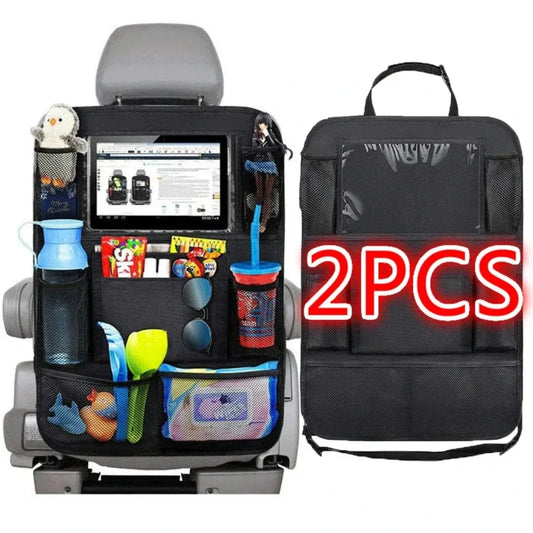 Car Seat Back Organizer 9 Storage Pockets with Touch Screen Tablet Holder- BUY 1 (2PC) GET SECOND (2PC) FREE AND FREE SHIPPING. 10% OFF 1PC