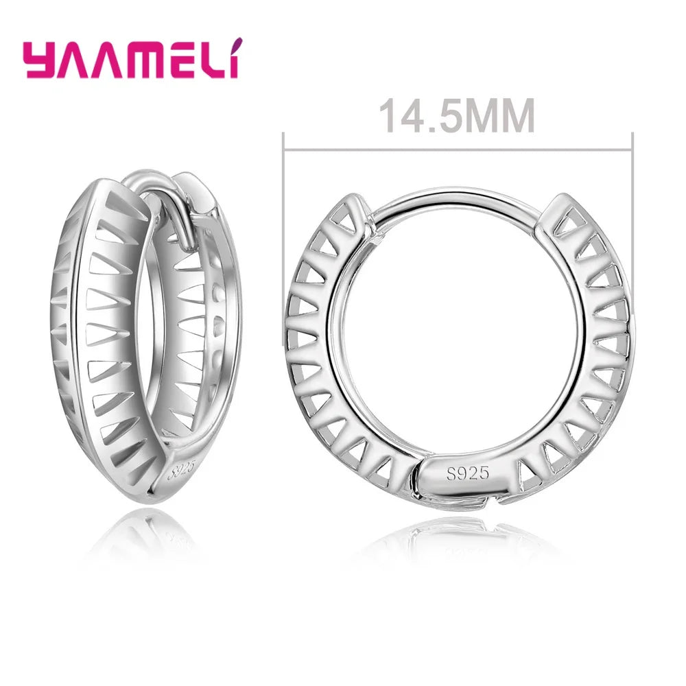 Pure 925 Sterling Silver Jewelry Earrings Gift Girls Women - Buy One Get one Free 🔥