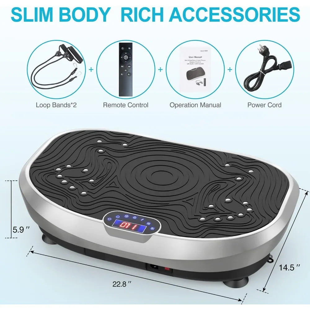 Vibrating Machine Exercise Board for Weight Loss and Toning