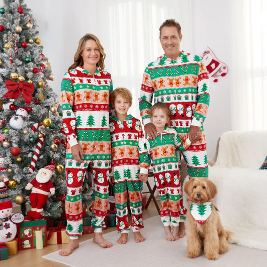 Family Christmas Bodysuit Pajamas ; Family Matching Pajama Set