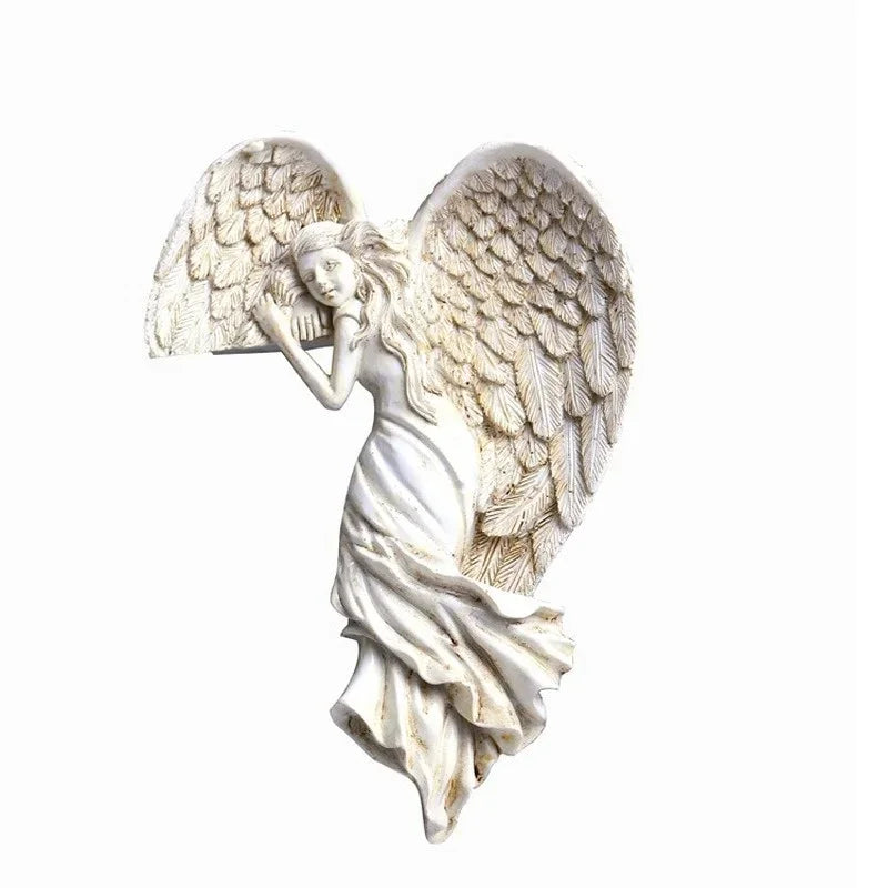 New Angel Wings Resin Craft Door Frame Ornament