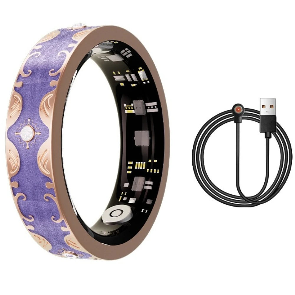 Waterproof Multifunctional Ring Smart Rings Tracks Heart Rate Sleep Blood Oxygen