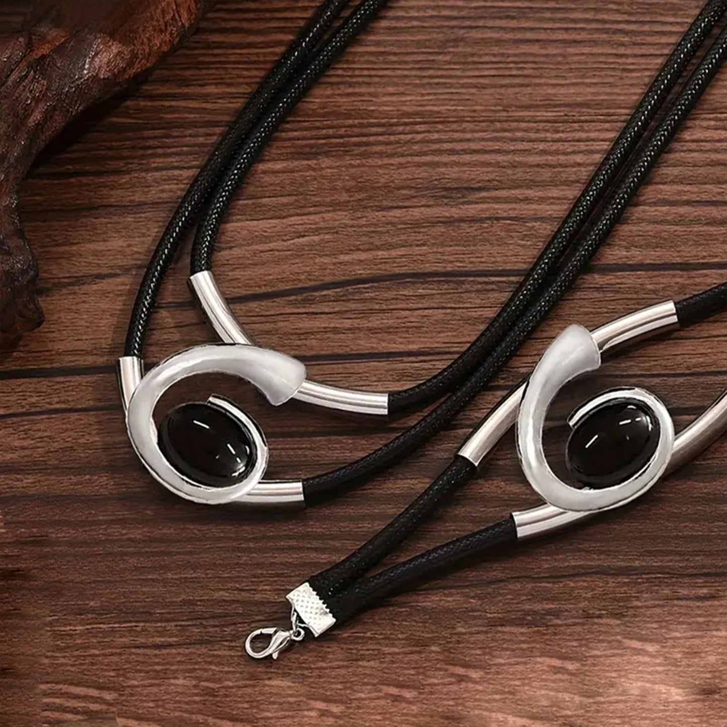 Retro Bohemian Spiral Necklace &amp; Bracelet Set - Buy One Get One Free 🔥