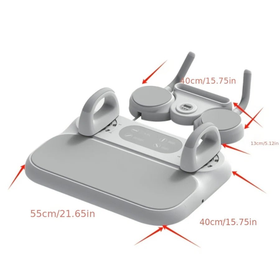 ABS 6 - in - 1 Multi - Purpose Pilates and Abdominal Training Board Set with Resistance Band, Ab Roller, Push - Up Board, Counter - BeeBeeBuys